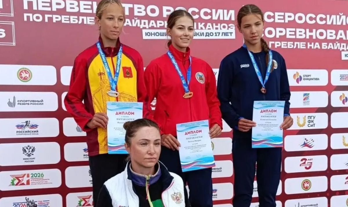 Байдарочница Валерия Бигеева из Бийска стала победительницей всероссийских соревнований